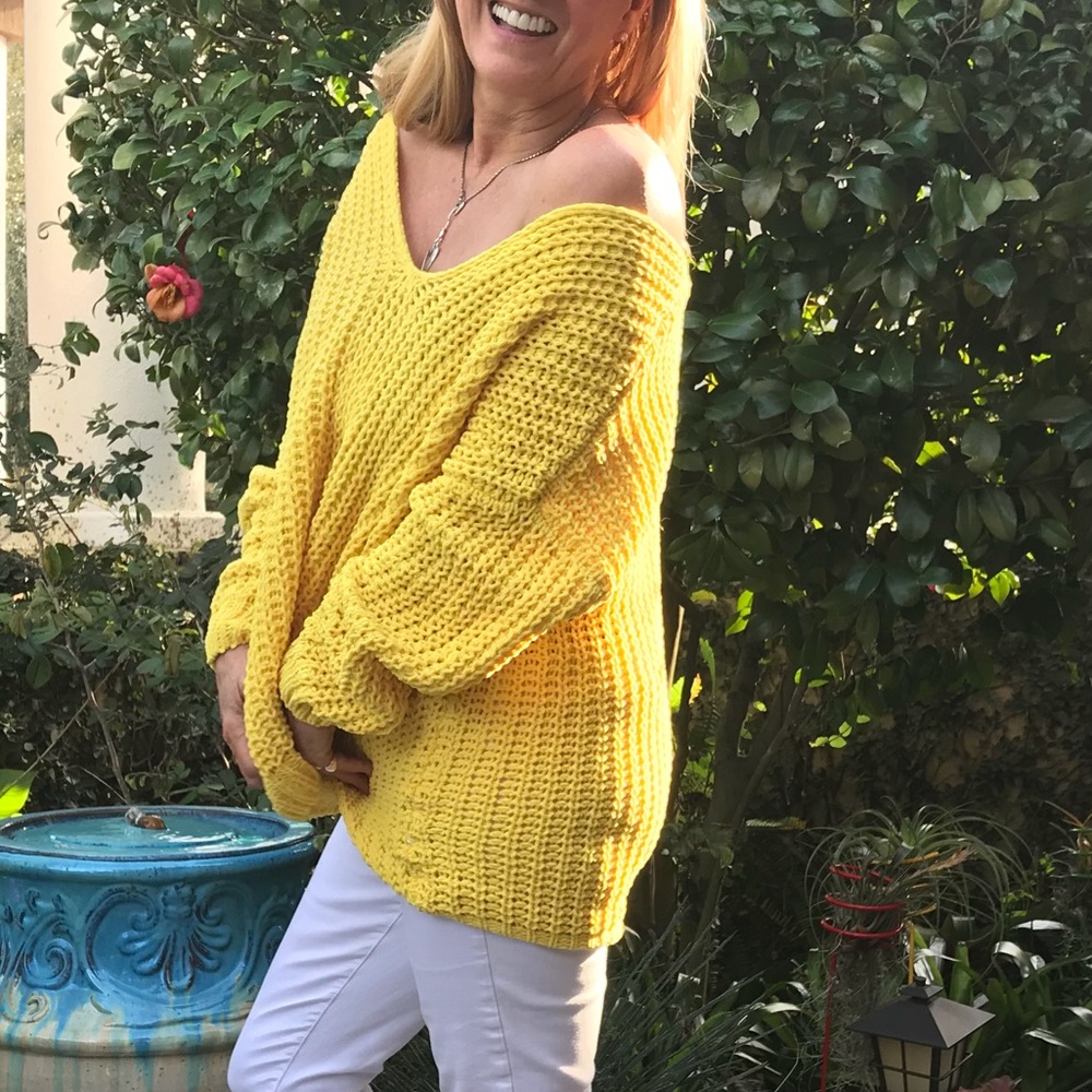 When Time Stands Still! Oversized Sweater